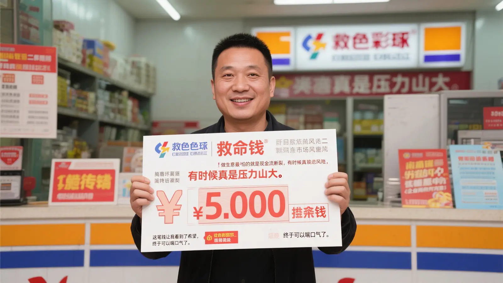 生意人坚持守号喜中双色球701万，资金周转迎转机