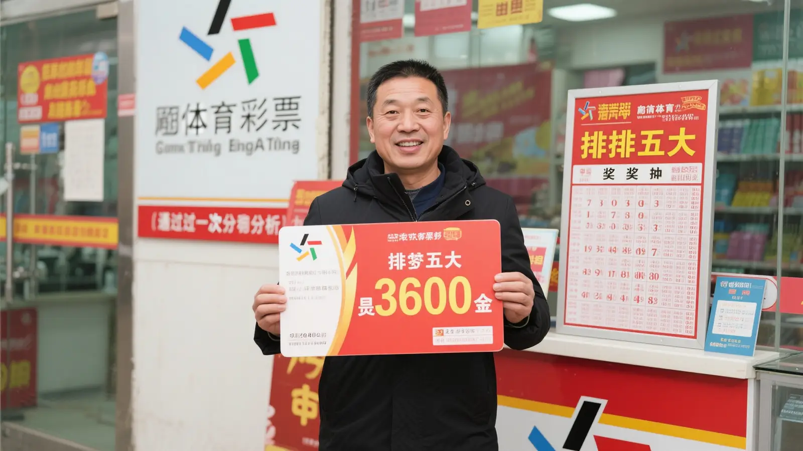 体彩排列五1140万大奖得主露面 兑奖过程低调谨慎
