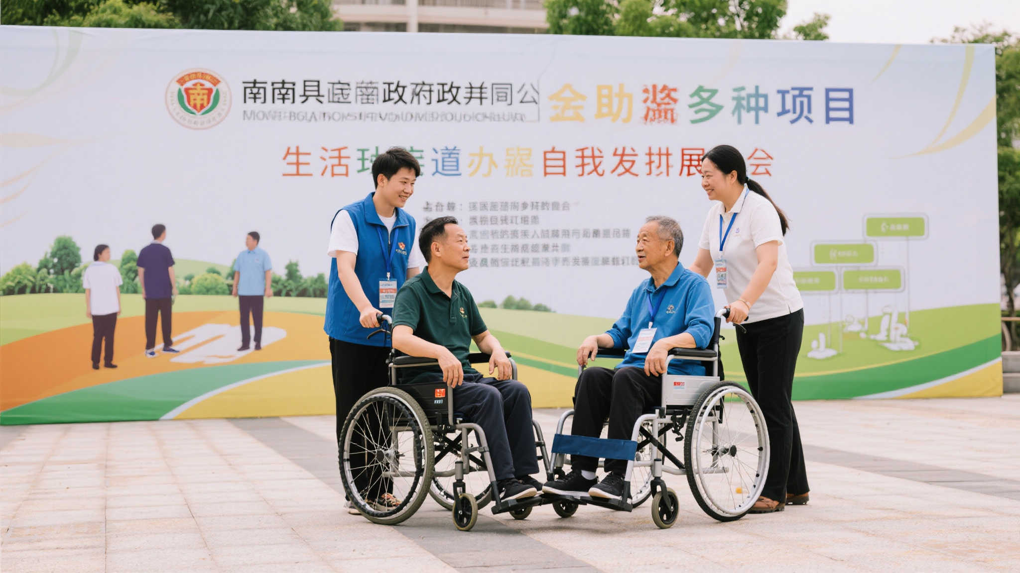 公益福彩资金推动南安残疾人事业进步