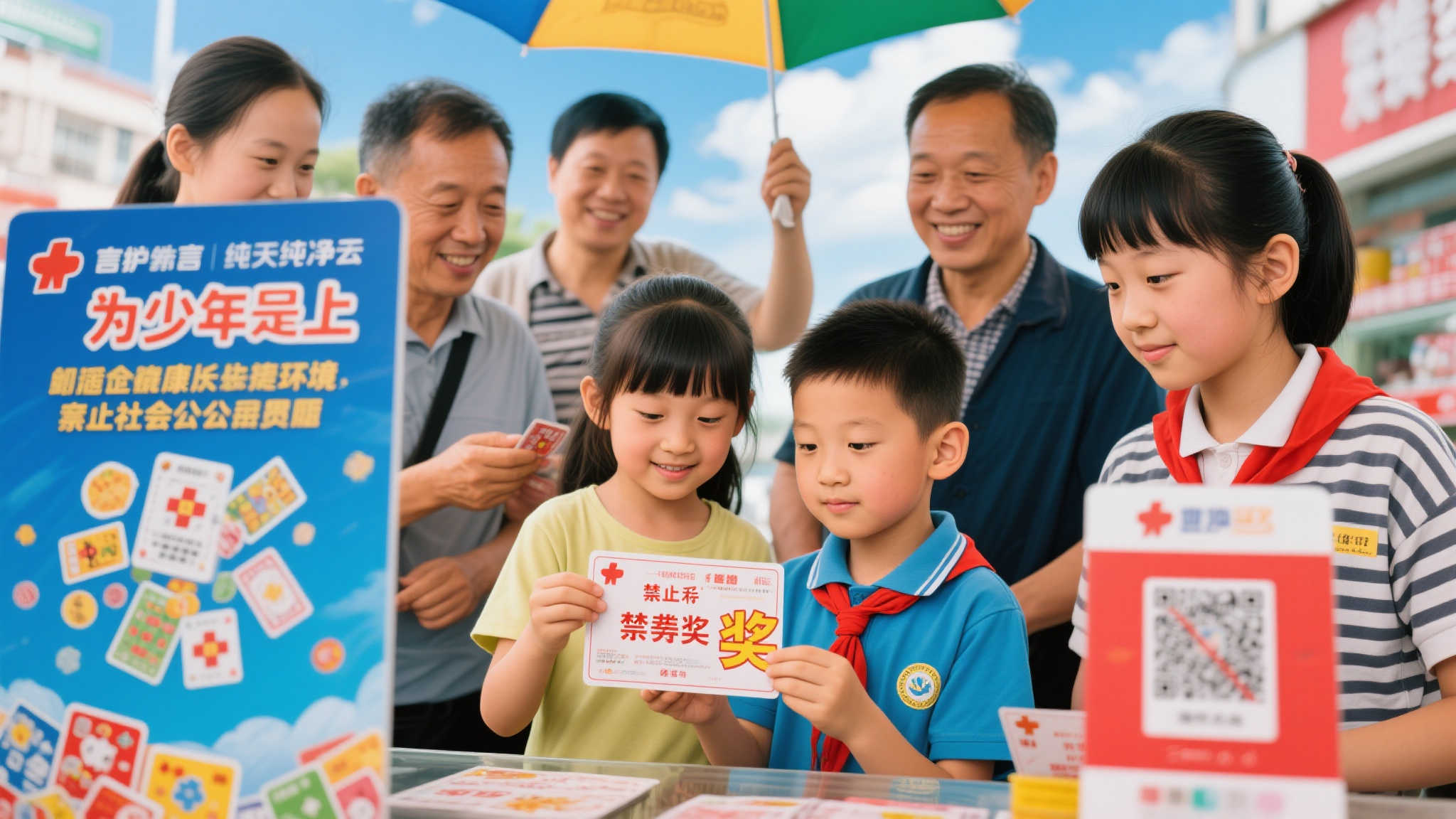 构建良好成长氛围 严禁向未成年人售彩及兑奖